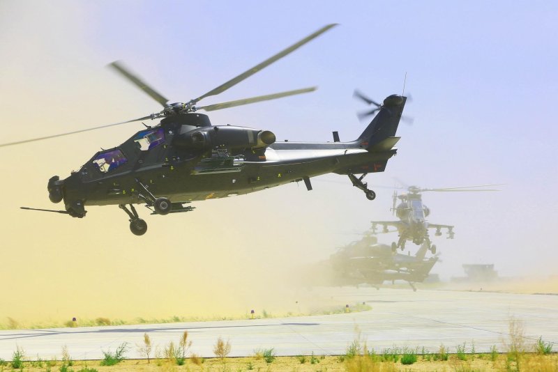 Китай вертолёт z-10 Камов