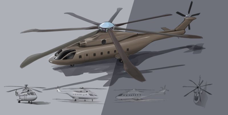 Вертолет ac332 AHL