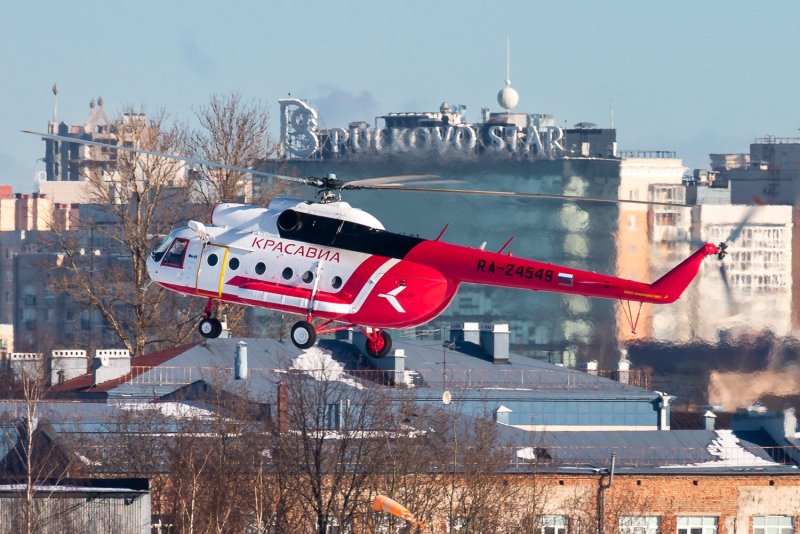 Авиакомпания КРАСАВИА ми8