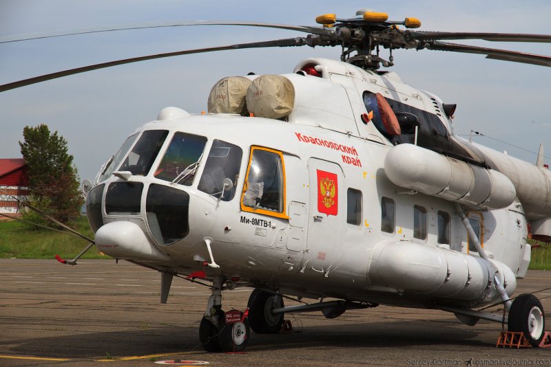 Вертолет ми-8 КРАСАВИА Байкит