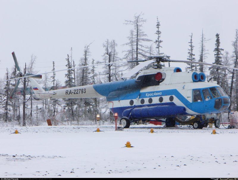 Ми-8 АМТ Норильск авиа