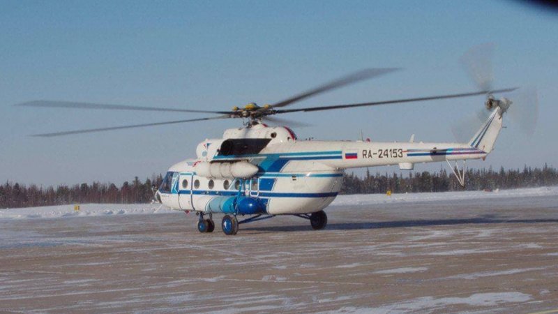 Вертолет ми8 Ямал авария