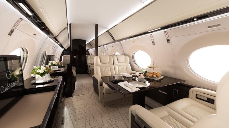 Gulfstream g600 салон