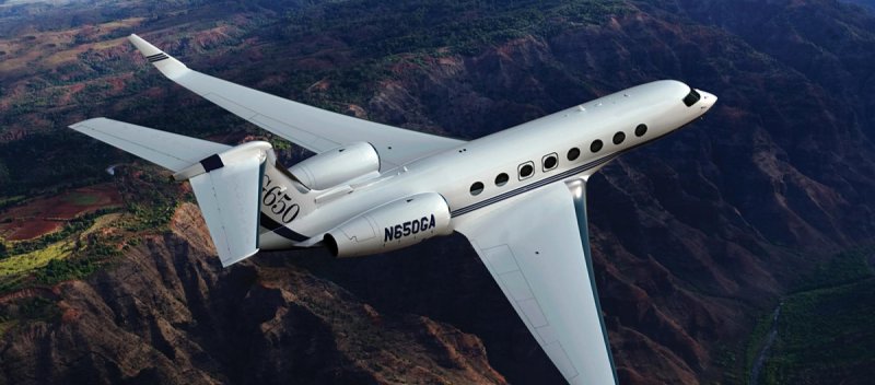Самолет Gulfstream g650
