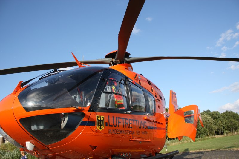 Вертолет "Air Rescue", красный
