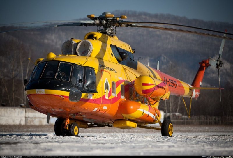 Вертолеты Роснефть ми-8 АМТ
