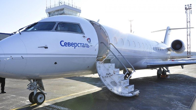 Самолёт Северсталь Череповец Мурманск