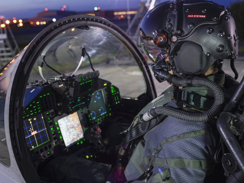 F 35 Raptor кабина