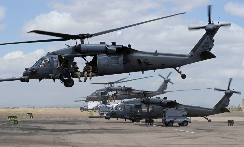 HH-60g Pave Hawk Helicopter Crew