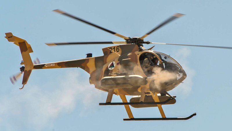 MD 530f вертолет боевой