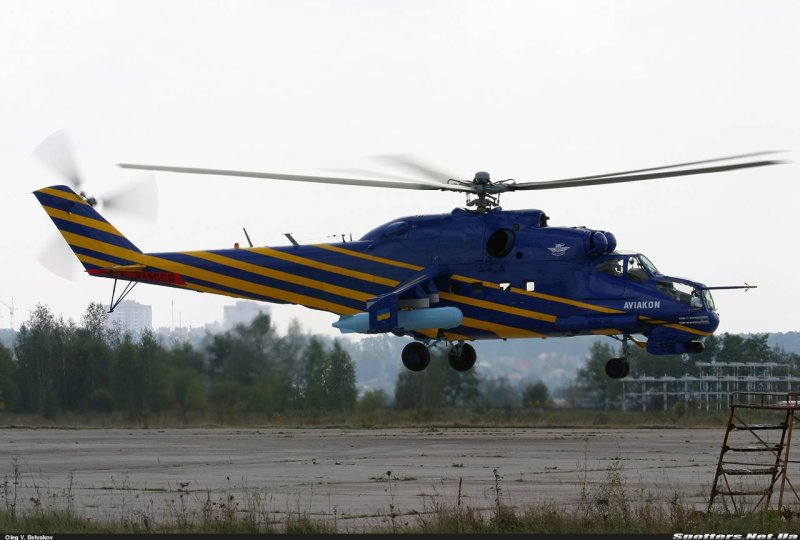 Ми-24 вертолёт Украина