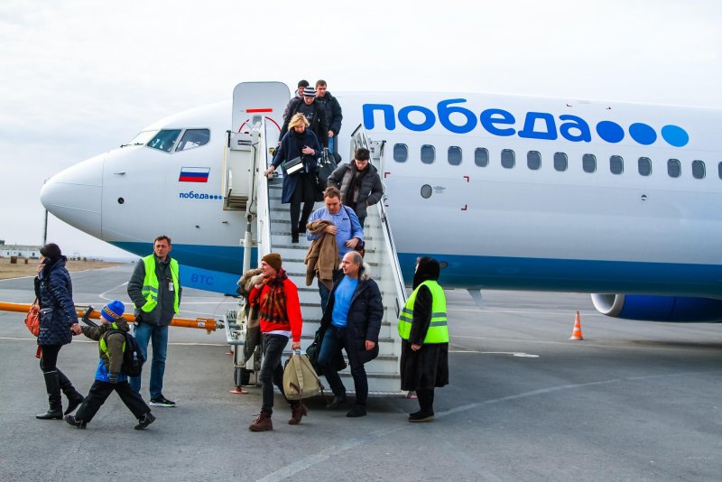 Самолеты авиакомпании победа