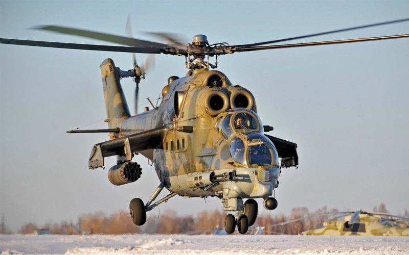 Вертолет "ми-24а"