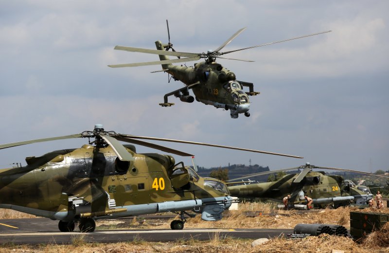 Ми-24п в Сирии
