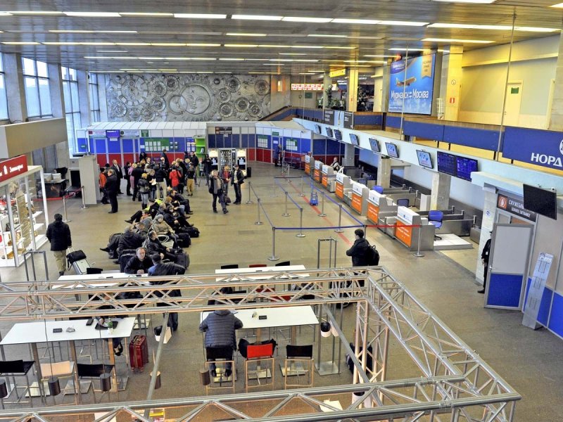 Аэропорт Мурманск аэровокзал