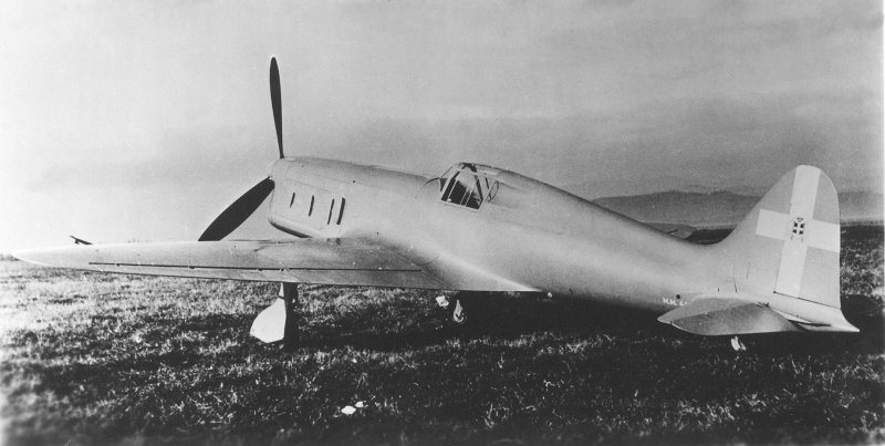 Ambrosini Sai 207 истребитель