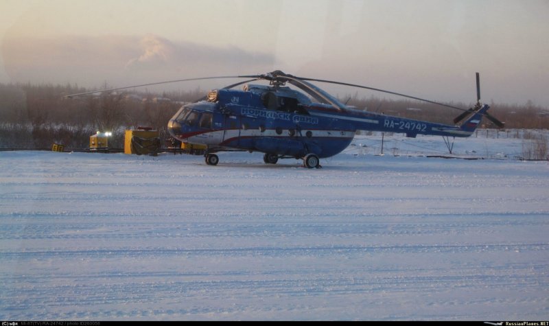 Ми-8 АМТ Норильск авиа