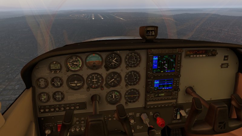 Cessna 172sp Cockpit