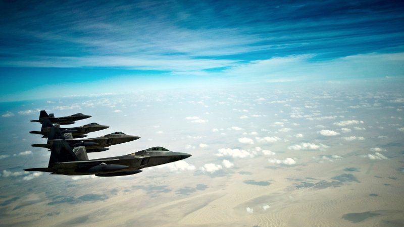 Истребитель f22 Раптор