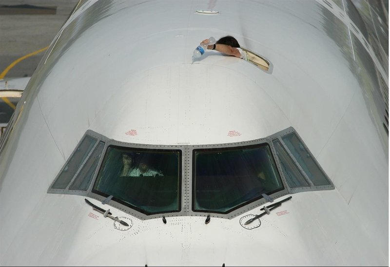 Лобовое стекло Boeing 747