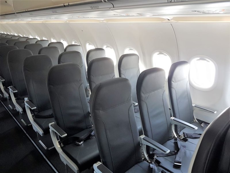 Airbus a320neo салон