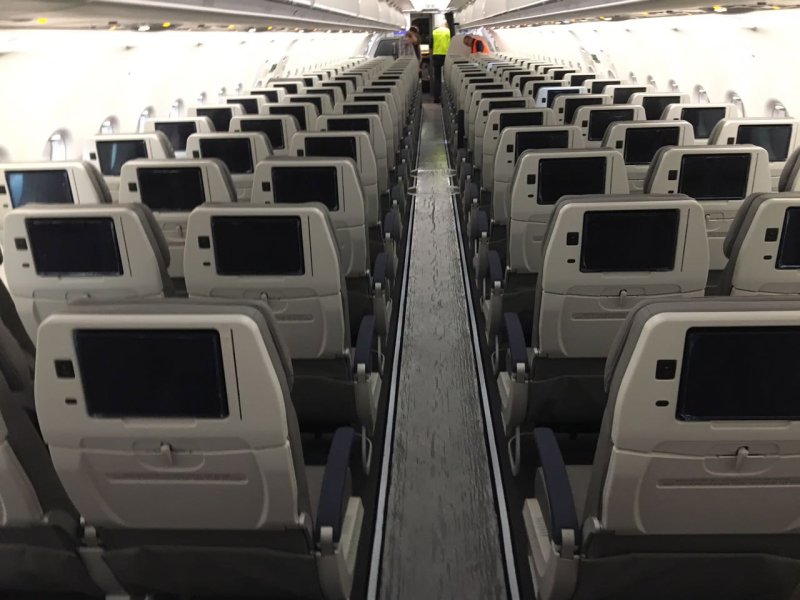 Аэробус а320 Нео салон
