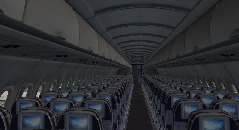 A320 Flight Factor салон