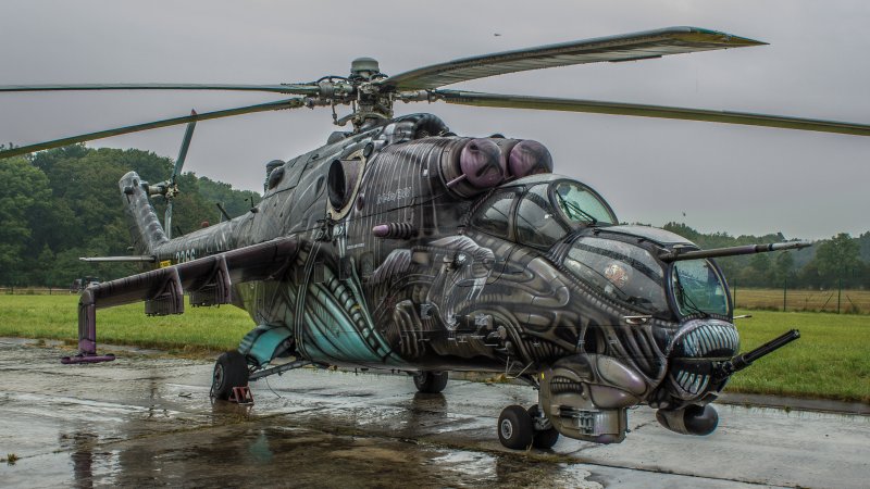 Ми-24 чужой