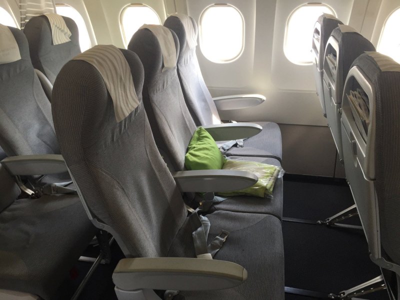 Самолёт Аэробус а320 салон