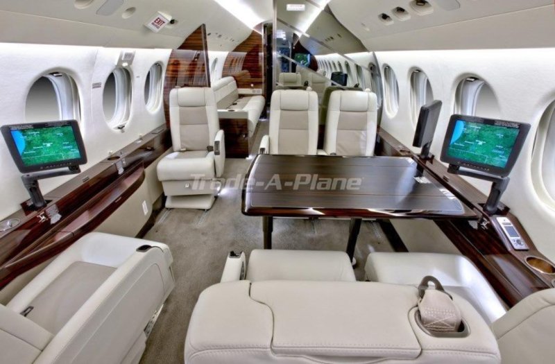 Dassault Falcon 7x салон