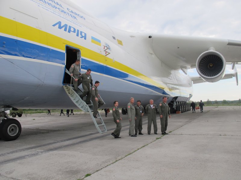 АН-Мрия 225 отсек