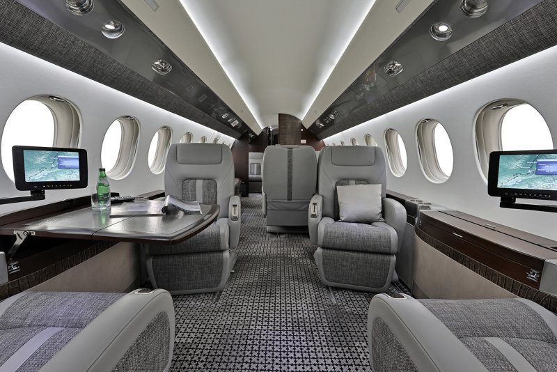 Dassault Falcon 7x салон