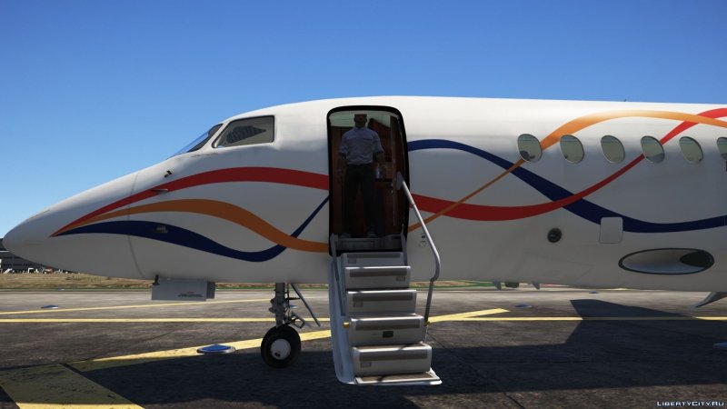Falcon 7x Interior