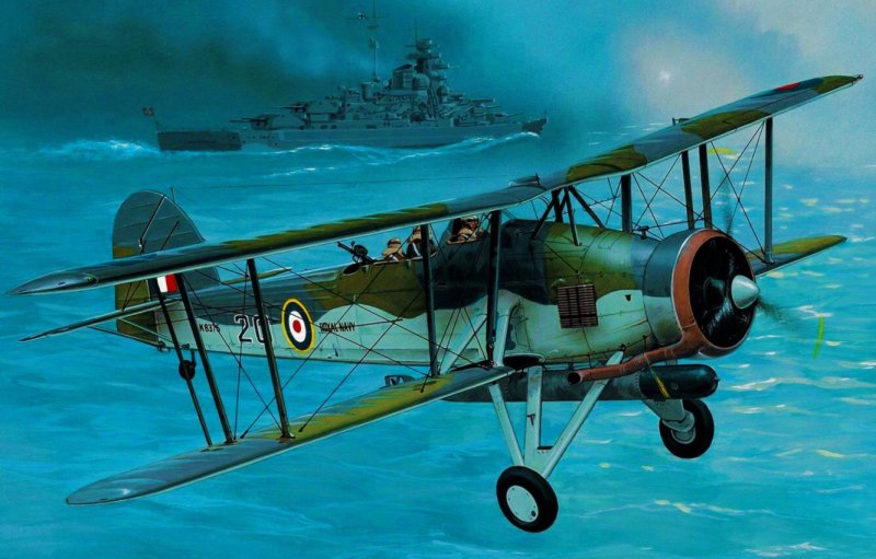 Swordfish торпедоносец Fairey