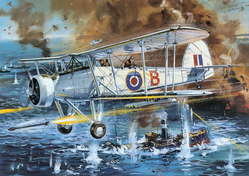 Swordfish самолет потопивший бисмарк