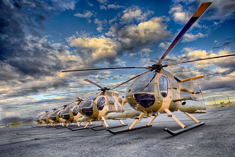 MD 530f вертолет боевой