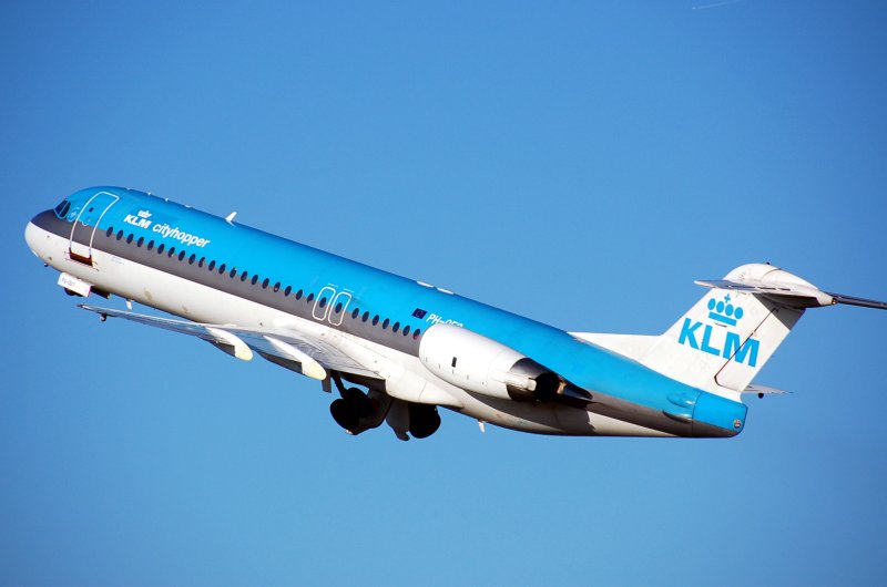 Фоккер самолет KLM