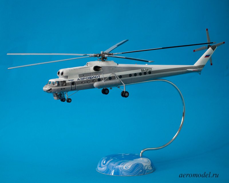 Модель вертолета ми-10к