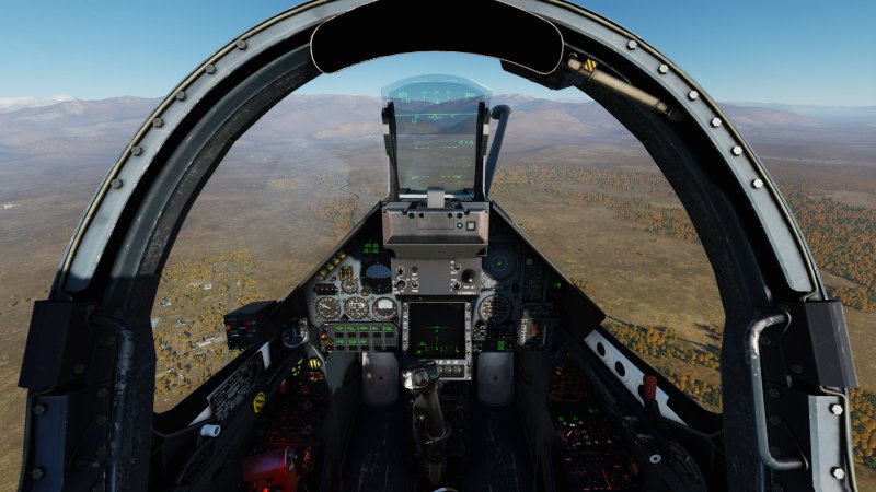 Кабина Mirage 2000c