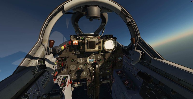 Dassault Mirage 2000 кабина