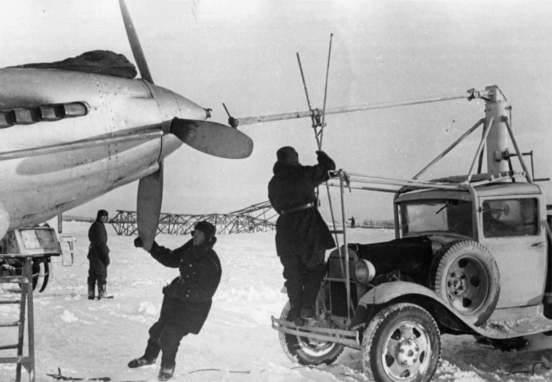 Советский аэродром ил-2
