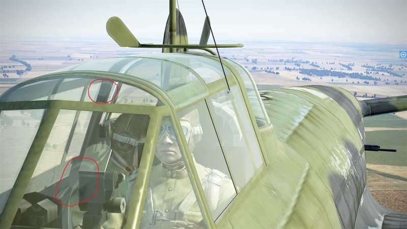 Кабина стрелка радиста пе-2