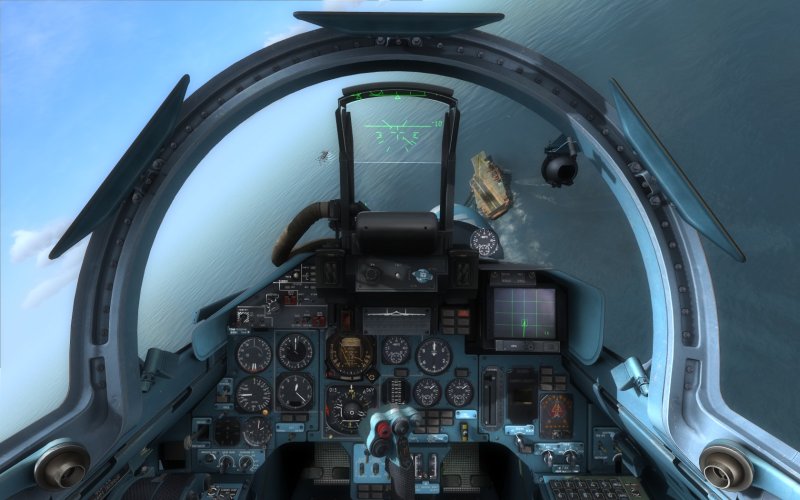 Кабина Су-27 DCS