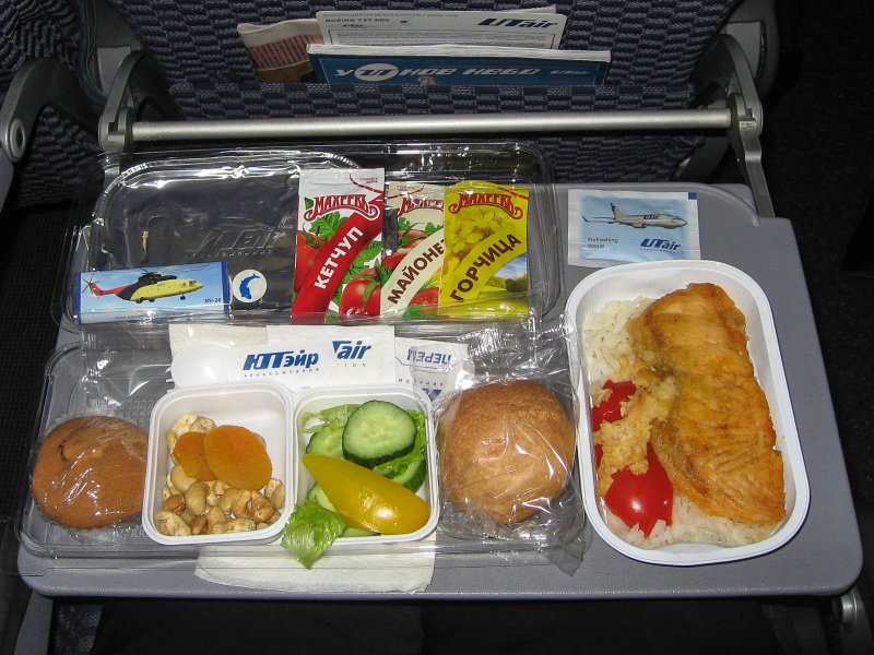 UTAIR Airlines питание