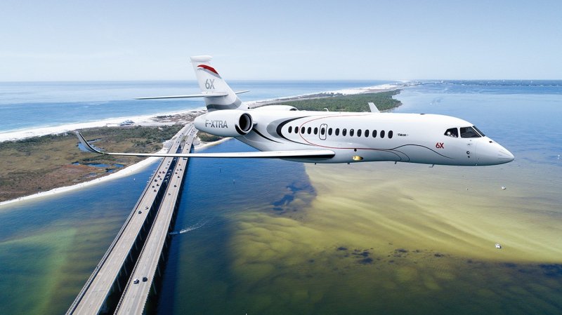 Dassault Falcon Jet 6x