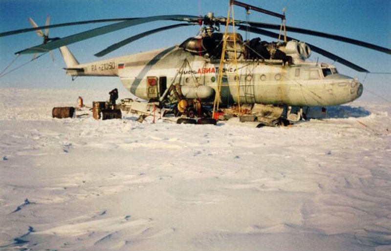 Вертолёт ми-6 ТЮМЕНЬАВИАТРАНС