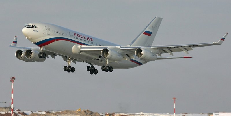Президентский самолёт ил-96-300пу