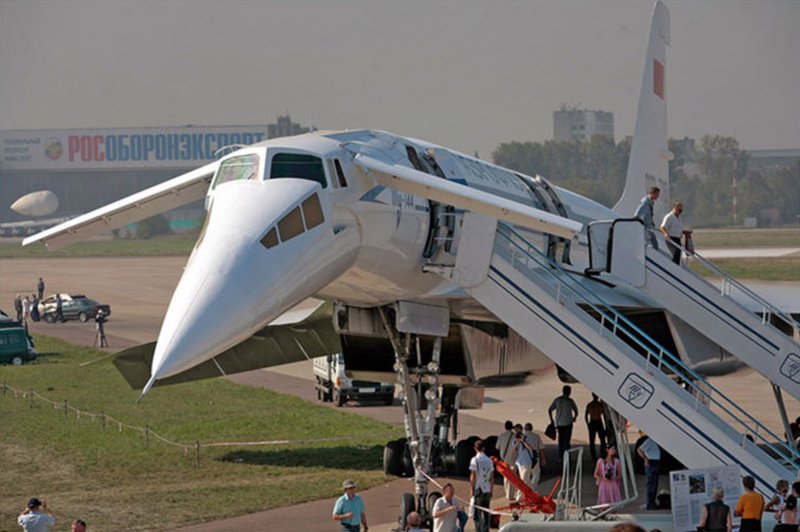 Ту-144 сверхзвуковой самолёт кабина