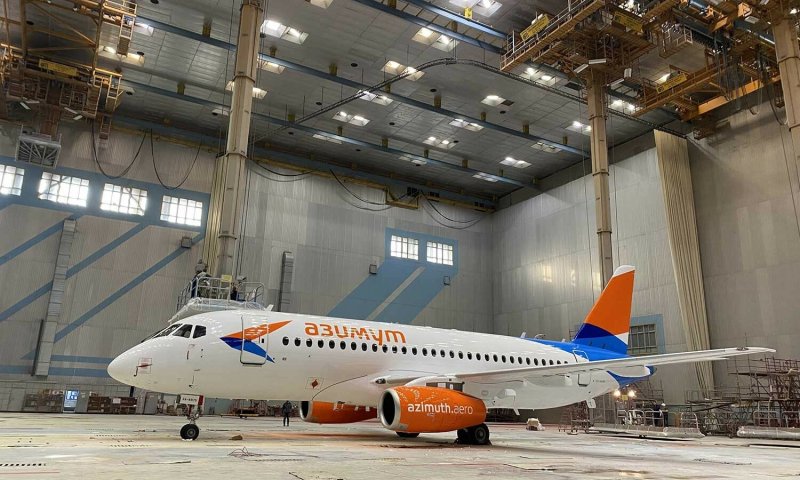 SSJ 100 Аэрофлот новая ливрея