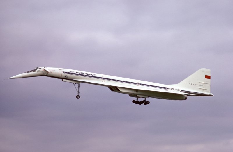 Ту-144 пассажирский самолёт
